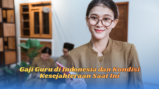 gaji guru di Indonesia